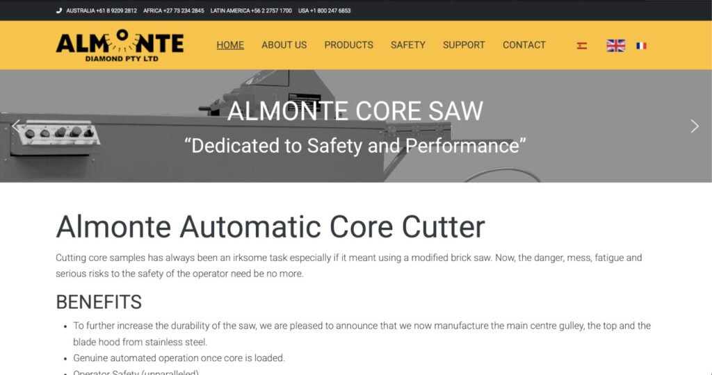 Almonte Core Saw