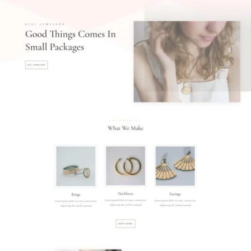 Jewellery Store Layout - Home