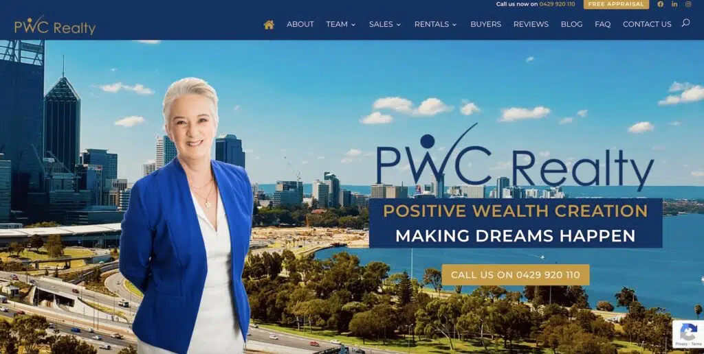 PWC Realty Perth Western Australia