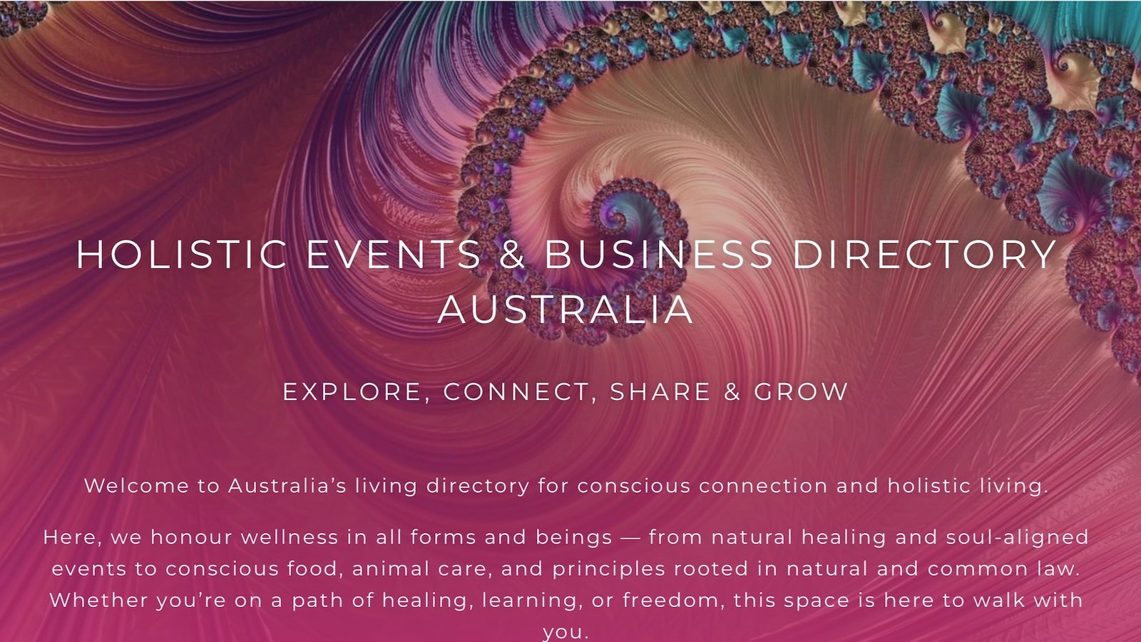 Holistic Events Australia